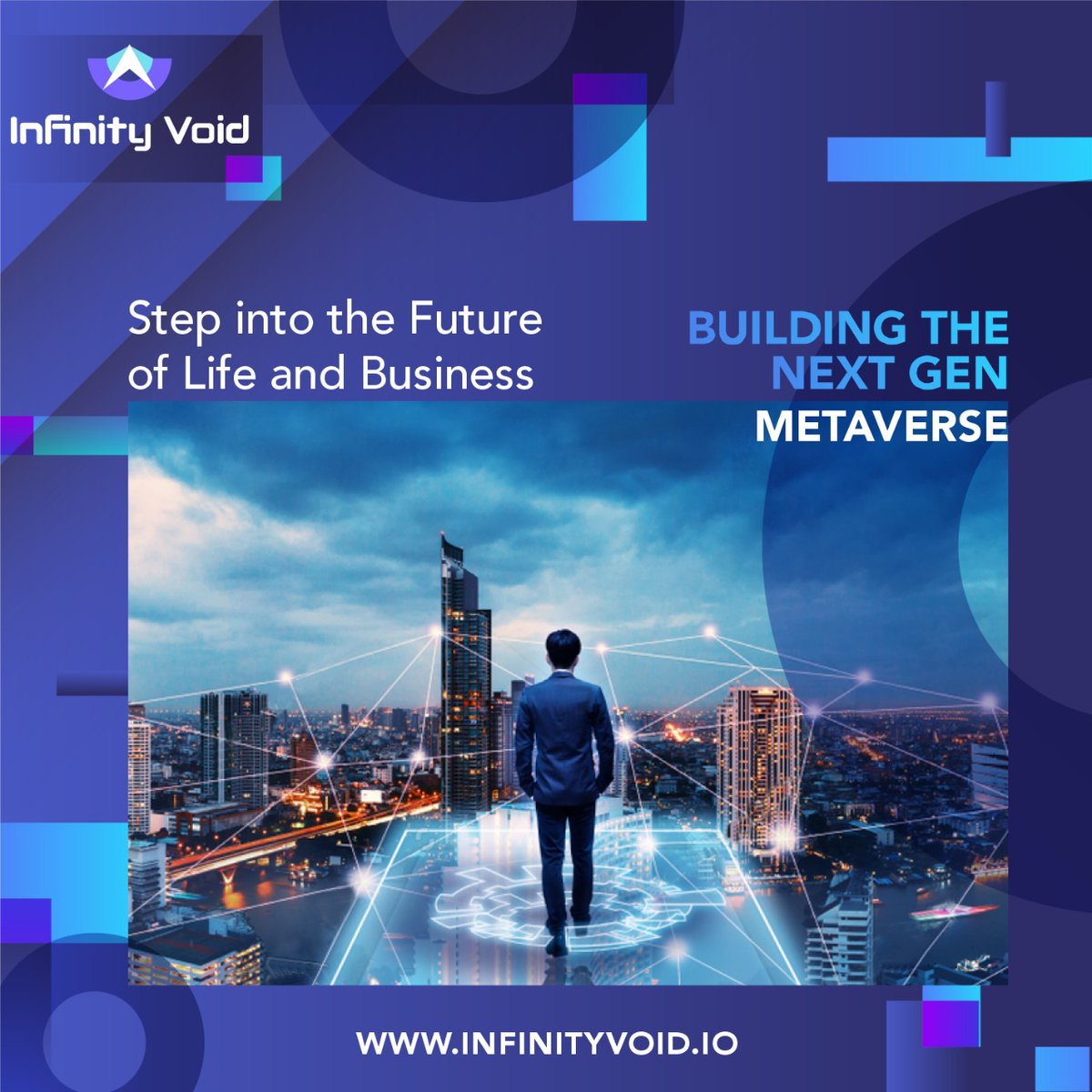 InfinityVoid_io's tweet photo. Infinity Void aims to redefine the future of life and business. #hyper #realistic

Visit: https://t.co/Upu7DGTfCh

#nft #opensea #nfts #nftcollectors #VirtualReality #virtualland #metaverse #Ar #WorkinProgress https://t.co/a91sq0lvMG