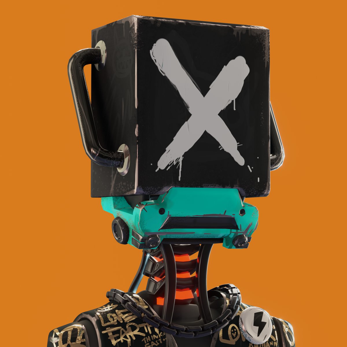 X is the 24th letter in the Latin alphabet
X is an unknown variable in mathematics
X represents “infinity”&amp;“hope”
X can represent “extreme”&amp;“peak”

X can also indicate crossover,  growth and collaboration.🔥

🤖badfacebots.com

Bad Face Bots #3873

#BadFaceBots #NFT #BFBS