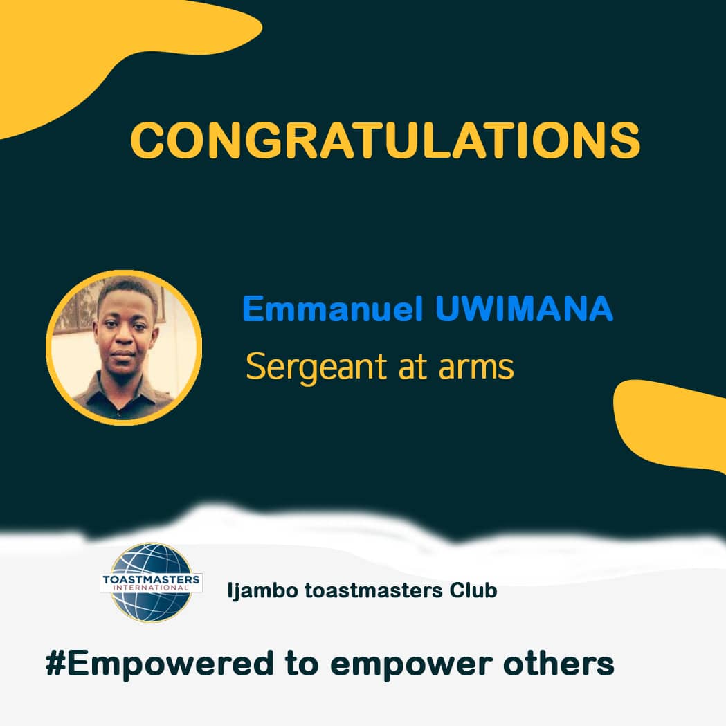 ijambo_tm's tweet photo. Sergeant at Arms, UWIMANA Emmanuel (@Uwimana33878375) https://t.co/49G3uqFAnv