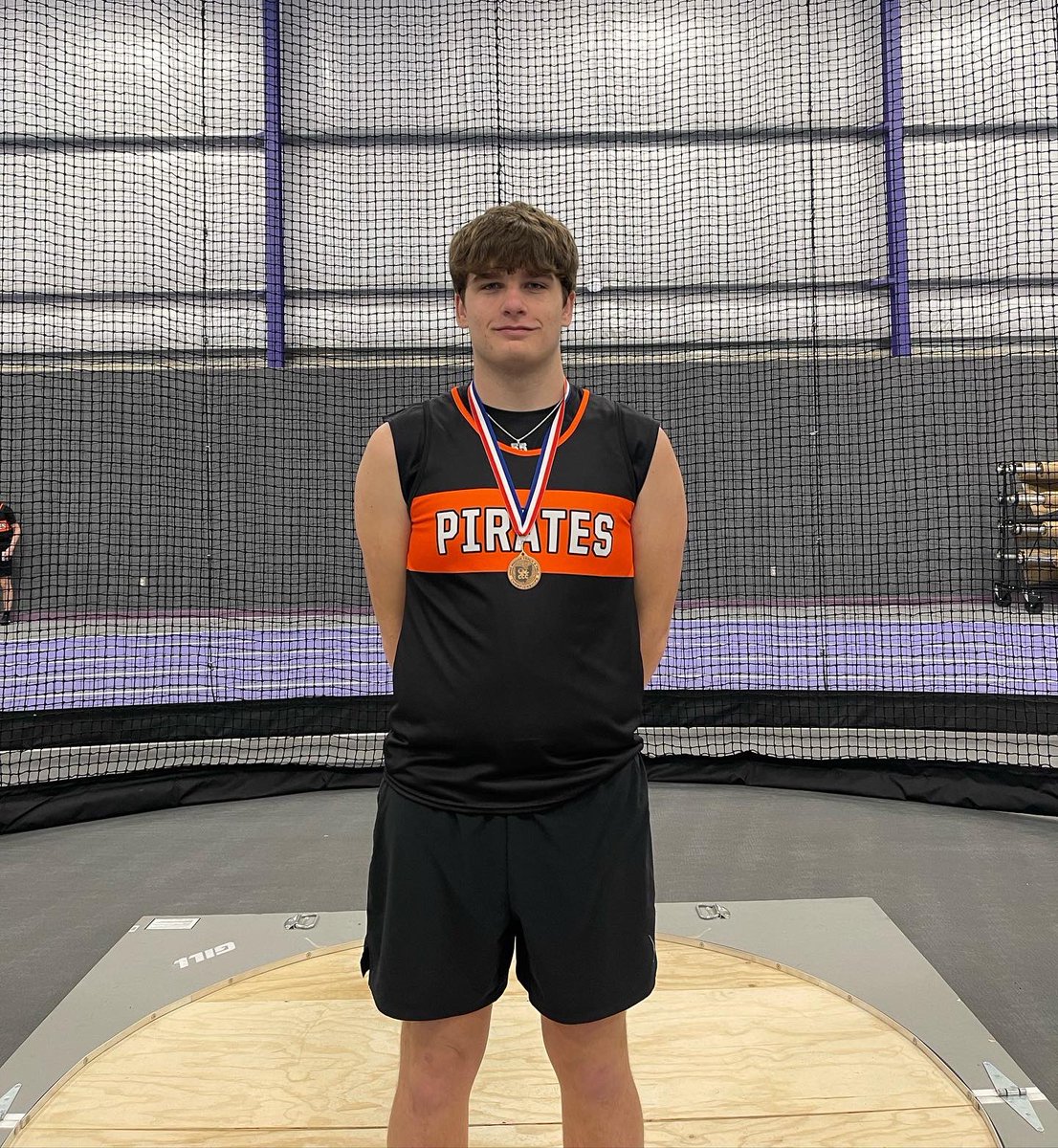 Cashton_Adkins's tweet photo. 3rd place in the state of Ohio for indoor shotput. I want to thank my parents for countless hours driving me to practice and meets, Always believing and me and driving me to do my best, and my coaches for there time helping me with training and getting better. @OHMileSplit https://t.co/xlnNDM42n5