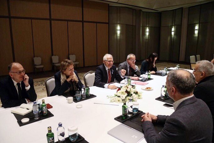 EUDelegationTur's tweet photo. AB Yüksek Temsilcisi/ Başkan Yardımcısı @JosepBorrellF #AFD2020 görüşmelerini #Lübnan Cumhuriyeti Dışişleri ve Göçmenler Bakanı Abdullah Bou Habib ile tamamladı. 🇪🇺🇱🇧
@AntalyaDF https://t.co/OhGASIkwsz