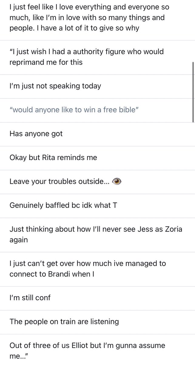 BugBeverage's tweet image. Tag yourself drafts addition (no you don’t get context for any of these)