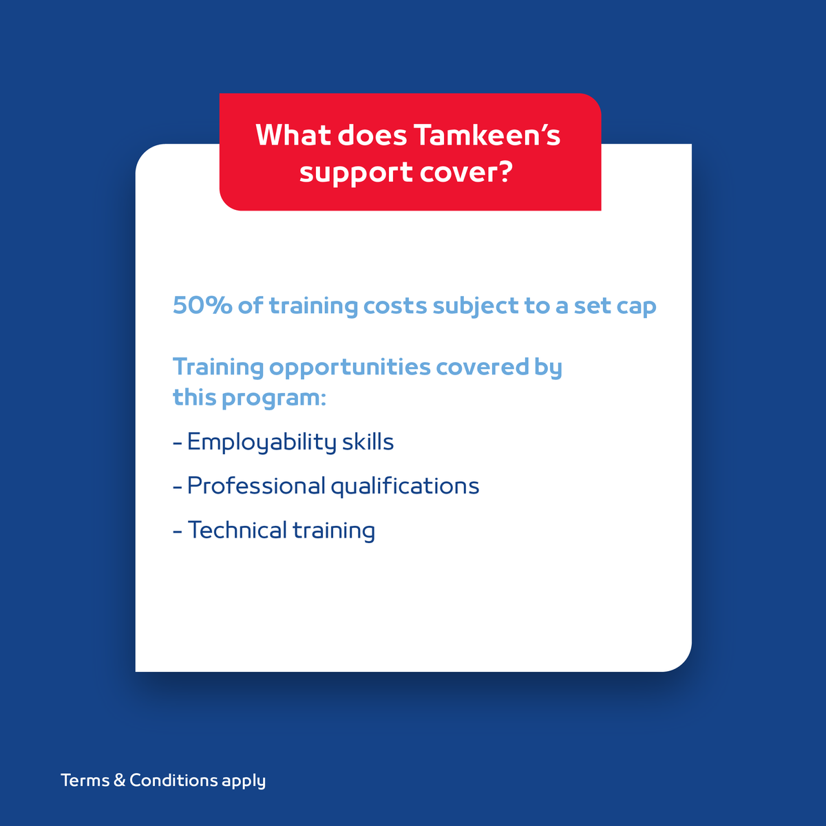 TamkeenBahrain's tweet image. All you need to know about the Train and Place program

#TamkeenPrograms #TamkeenStrategy #TrainAndPlace #humancapitaldevelopment