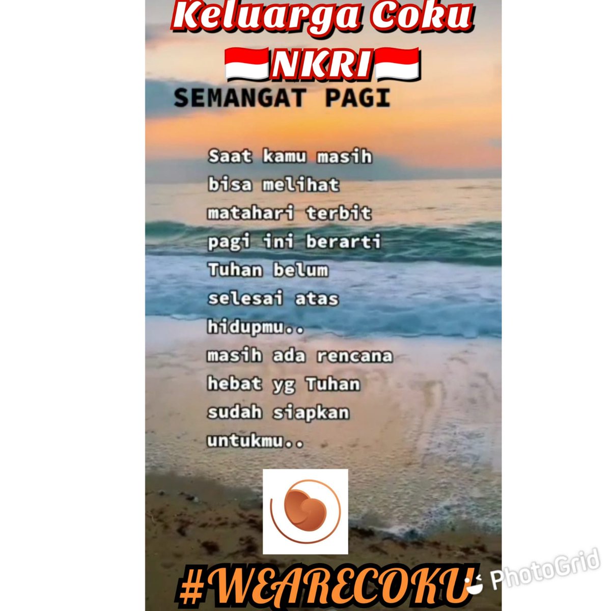 sriwijay22's tweet photo. #WeAreCoku
#WeLoveCoku
#CokuIsTheBest
#CokuInternational
#CokuCryptoCurrency
#CokuCoin
#CokuForNKRI
#CokuMyChoice
#RumahCoku
#Abang
#IvanChristi
#CokuIndonesia
#GoFinancialFreedom
#CokuNumberOne
#AmazingCoku https://t.co/U8RKEEg3tK