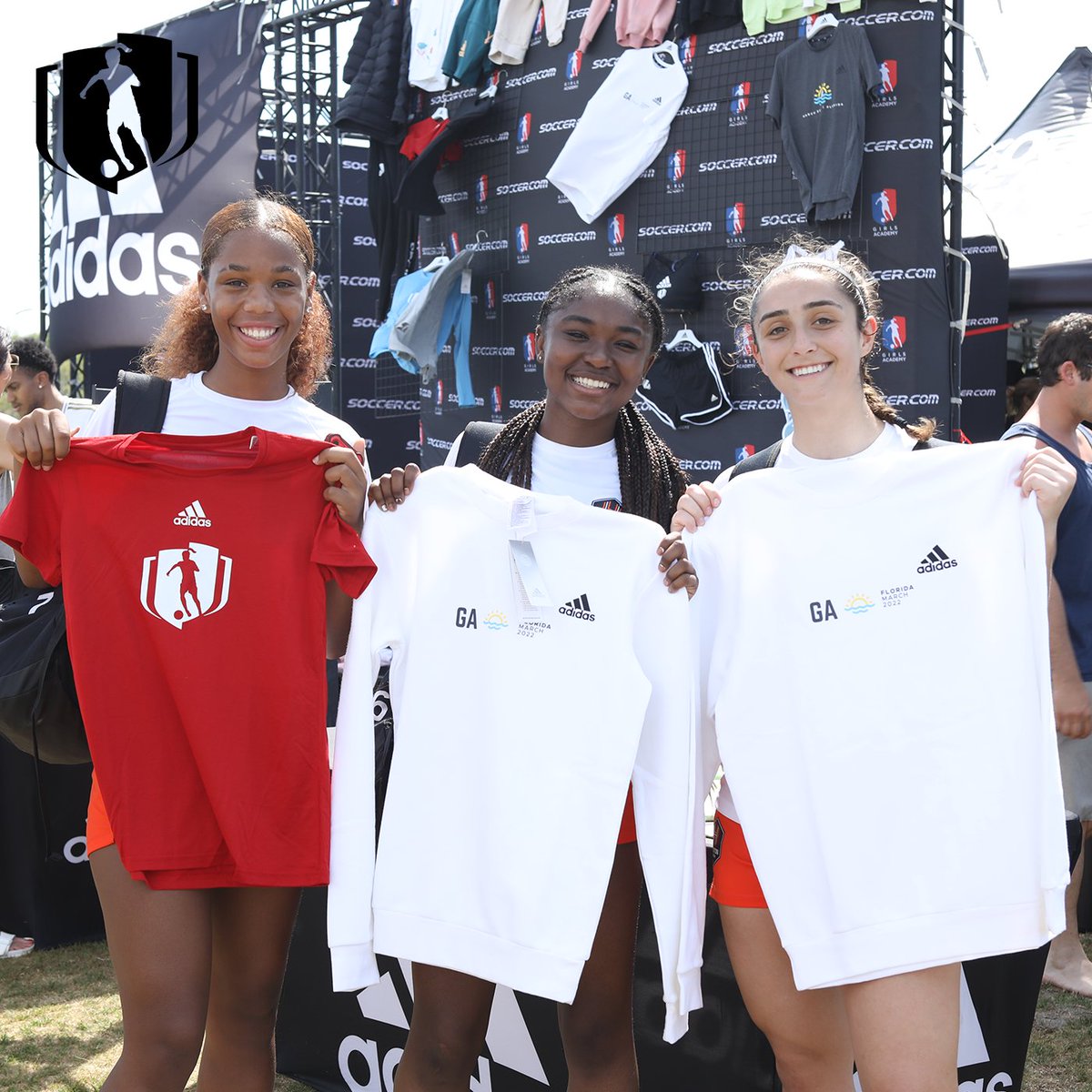 GAcademyLeague's tweet image. Can't get enough of the merch 🔥

@soccerdotcom | #GAFL22