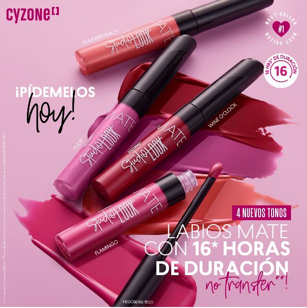 jenavi17's tweet photo. "¡16 horas, SIN retoques con el Labial Mate Studio Look! ¿Ya tienes los nuevos tonos? ¡Cuéntame cuál es tu favorito!
Click para ver el tono que te recomiendo.
#StudioLook #Cyzone #SomosBelcorp"
https://t.co/sYt8oXgzEX https://t.co/ghdp9xNnkl