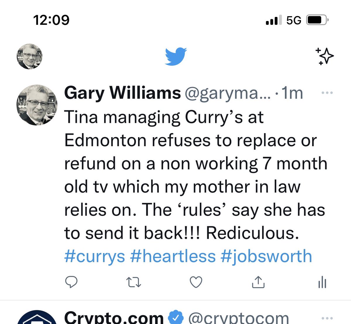 Gary Williams tweet media