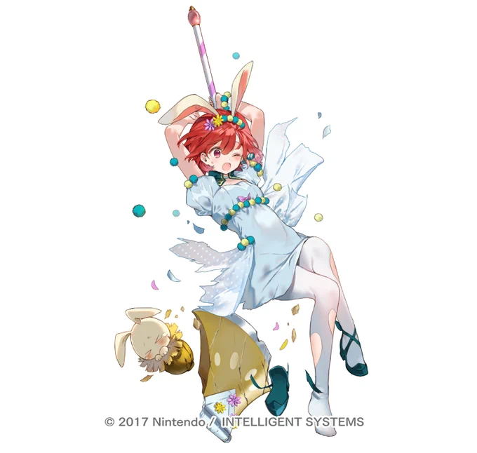ファイアーエムブレム ヒーローズ
告知遅くなりましたが
【ぽっかぽか笑顔 マリア】を担当させて頂きました。
イースターの華やかな雰囲気を表現できてとても楽しかったです。何卒宜しくお願い致します!🥚🐇
https://t.co/aXvrlLv9Uq
#FEヒーローズ
#ファイアーエムブレム 