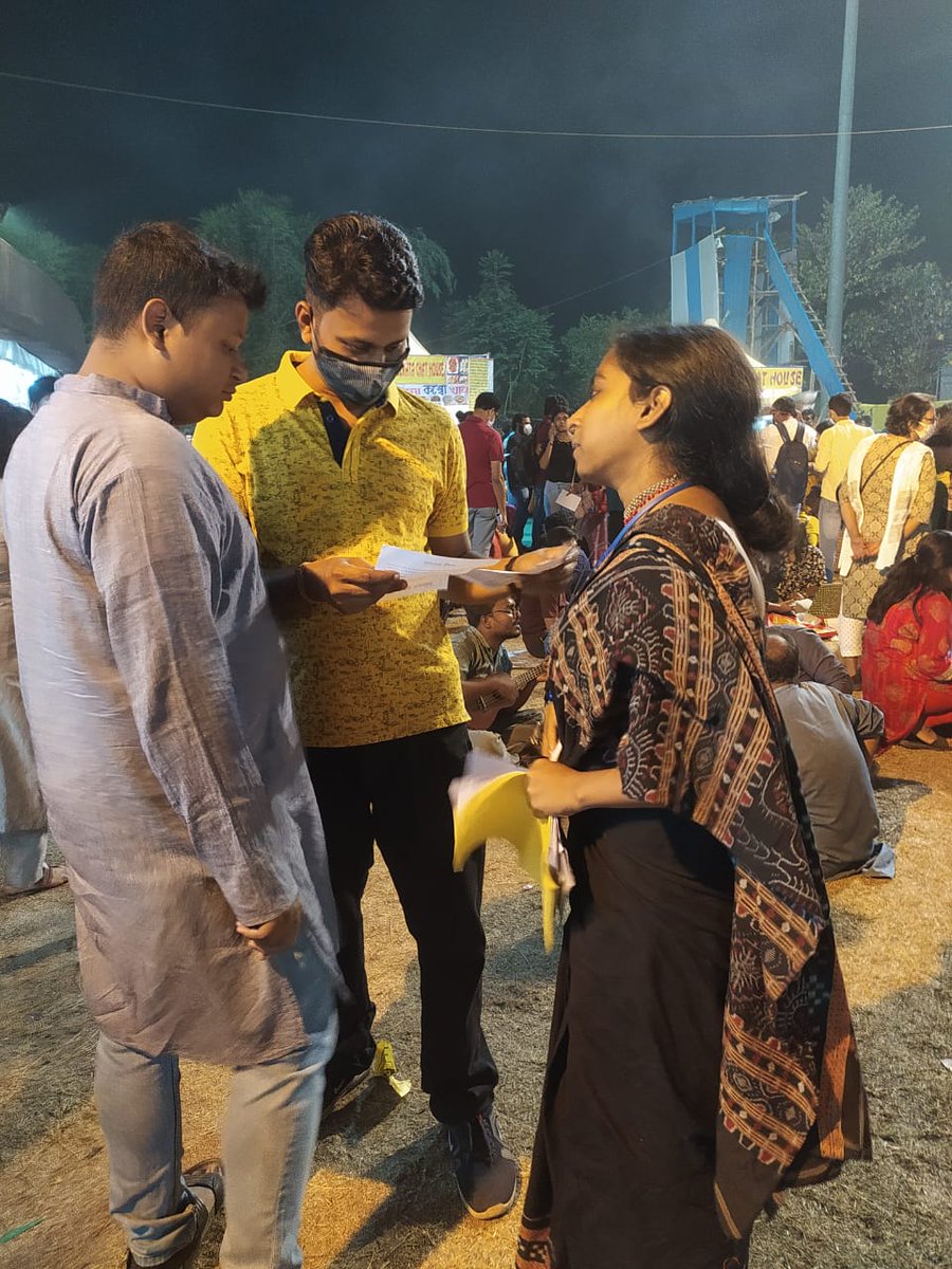 Fiew glimpse of today's campaign at #KolkataInternationalBookFair2022

Join us to #SaveDumurjola 
Join us to #SaveEcoSystem 
Join us to #SaveHowrah