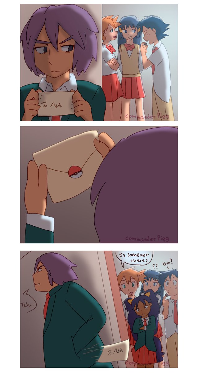 commanderpigg's tweet photo. "White Day” -a Japanese holiday, one month after valentines day, when those who receive valentines gifts return the favor.
But for Paul (and someone else...), it’s a second chance for them to give a gift in the first place.
#anipoke #comashipping #amourshipping (yup lol) https://t.co/ByJZjez4xI