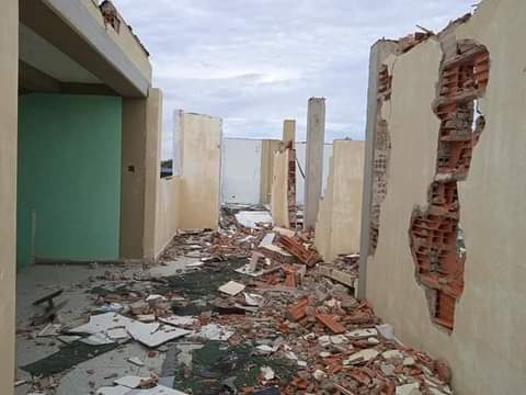 carlosj90471981's tweet photo. No,no es Ucrania,es la Universidad de Oriente en Cumaná , después del ataque del socialismo del siglo XXI. https://t.co/4zKScadVnV