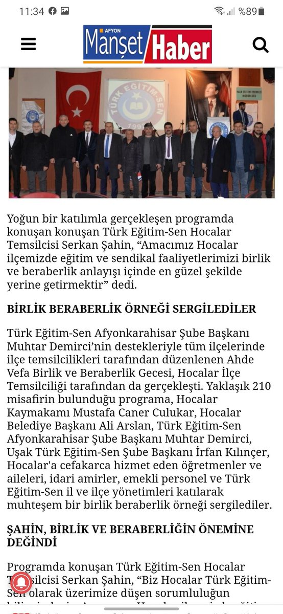 TESHOCALAR's tweet photo. https://t.co/tHEarXSdM7
🇹🇷Ahde Vefa Türk Eğitim Sen'de Olur🇹🇷
Varolsun Türk Eğitim Sen!
@TalipGeylan06 
@sdolgun01 
@muhtardemirci 
@sahinserkan03 
@harabi_ay 
@TESHOCALAR https://t.co/dhZhrHGGQV