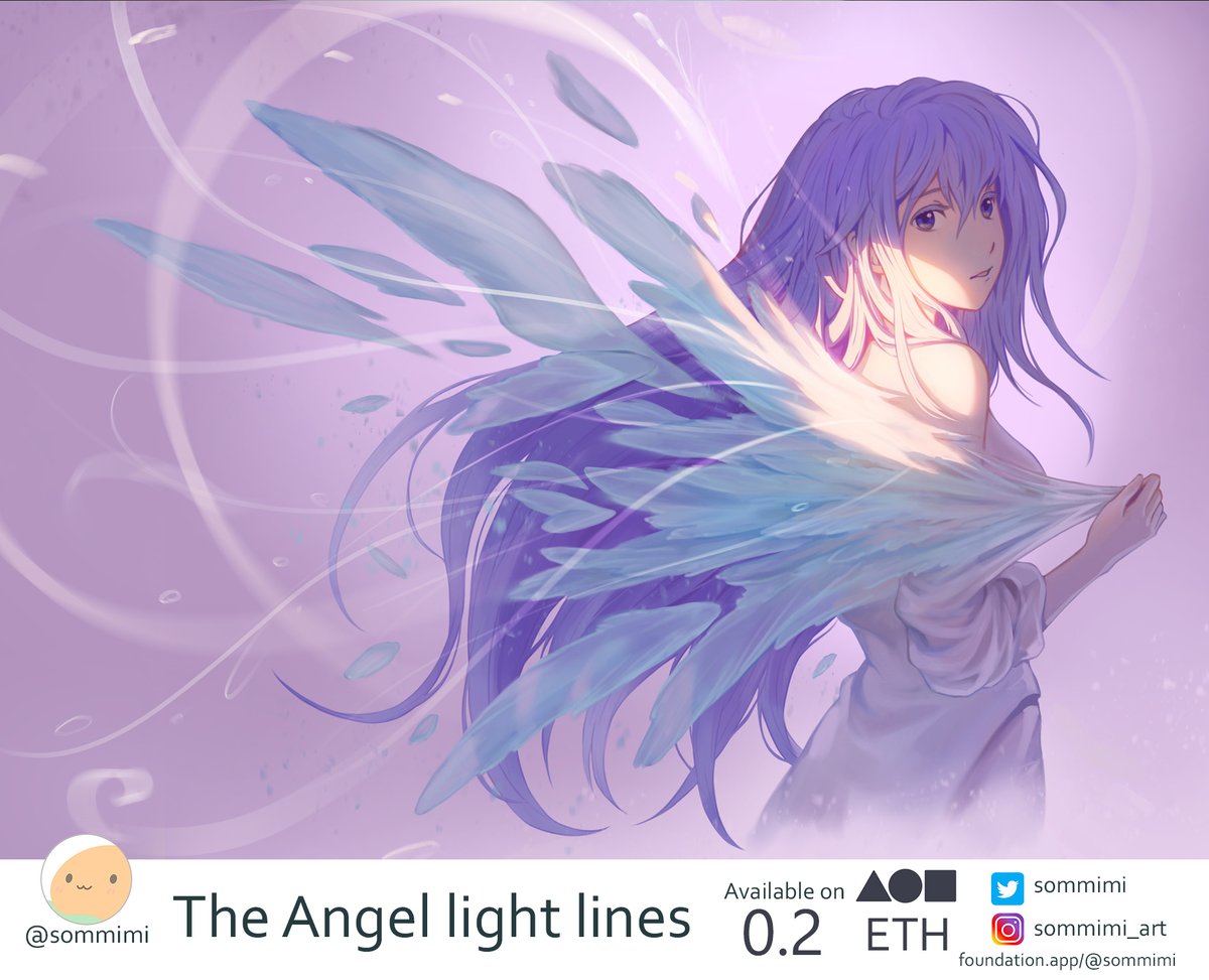Hi,guy.I have a new collection on Foundation. 
This collection about anime girl.
I will seperate the style for you collect  my style which you like.
The 1st"The angel light lines" <a href="/FND/">FND</a> 
foundation.app/@sommimi/anime…
 
#NFTs #nftcollector #NFTCommmunity #NFTTHAILAND