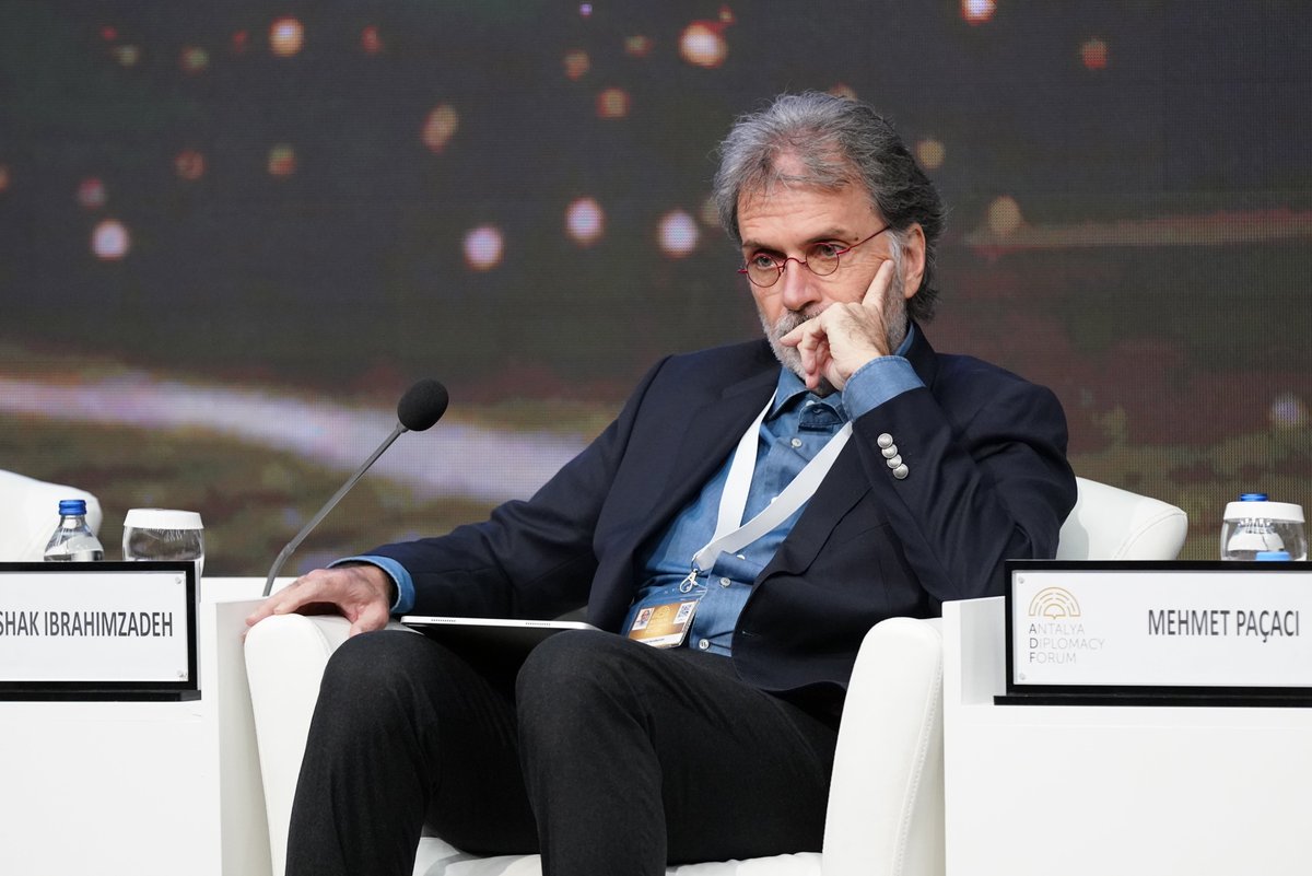 "We have to accept the fact that we have failed to fight racism and come up with the set of laws and mechanisms to fight racism." – President of the Turkish Jewish Community

İshak İbrahimzadeh at #AntalyaDiplomacyForum.
<a href="/ishak5723/">ishak ibrahimzadeh</a> <a href="/tyahuditoplumu/">Türk Yahudi Toplumu</a>

#ADF2022
#MEET4DIPLOMACY