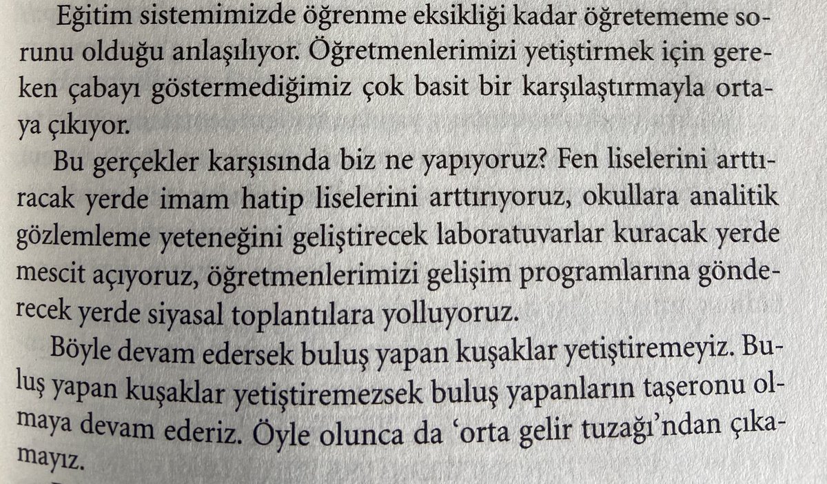 Değişim sürecinde Türkiye (syf.183) - <a href="/mahfiegilmez/">Mahfi Eğilmez</a> 
Hocamın yazdıkları o kadar değerli ki.