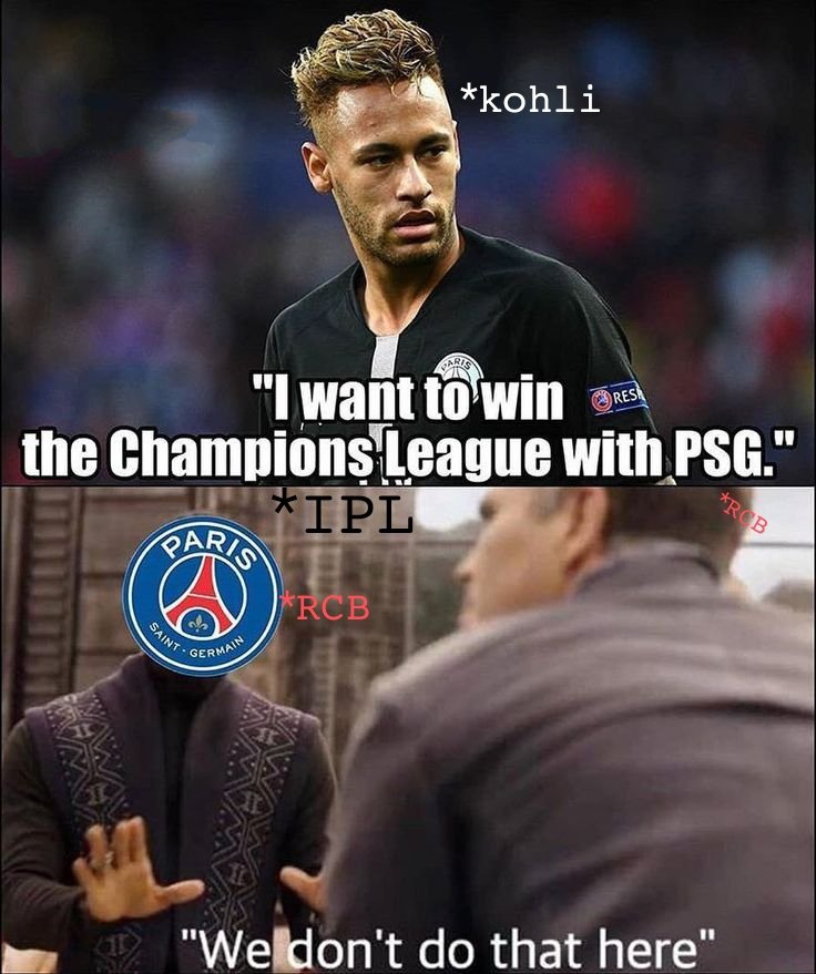 🇫🇷PSG is like *RCB in champions League🤦🏿‍♂️⚽ 
#psgrealmadrid #PSG #ChampionsLeague #Messi #RealMadrid #RealMadridPSG #RCB #ipl