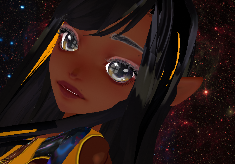 KuroVroidGirl's tweet photo. Before            ~   and   ~            After    #blackvroid https://t.co/qH1xs6dVIk