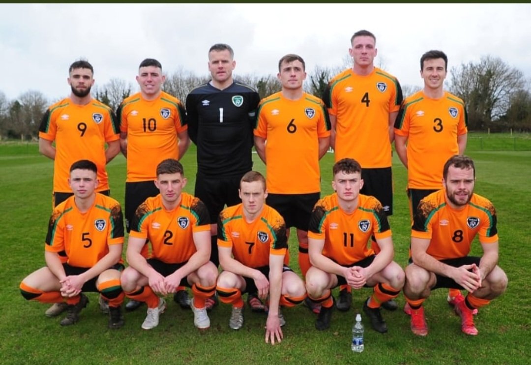 AJ O'Connor (6) pictured here playing in a Play-Off match yesterday in Dublin 🇮🇪