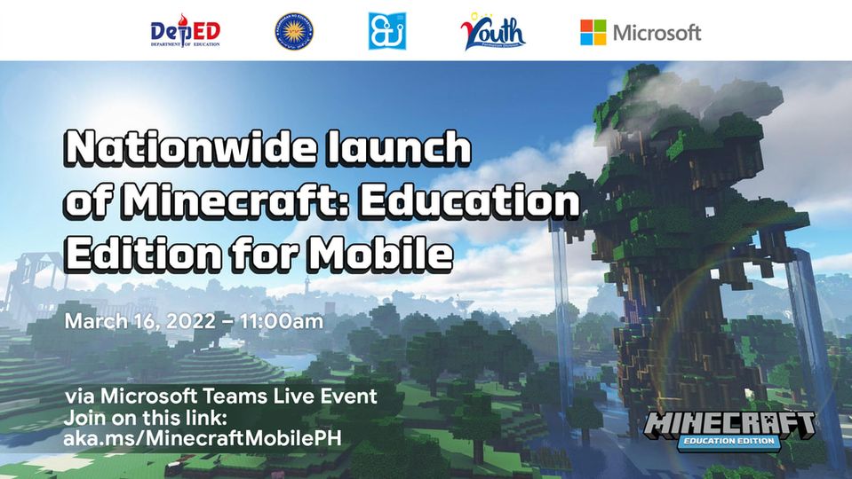 caplis59's tweet photo. This is a great step to encourage children to have fun and learn at the same time. Launching Minecraft Education Edition here in the Philippines is a great step, Mojang and Microsoft finally made this edition accessible in the Philippines. #Minecraft https://t.co/Eht7YsmXPr