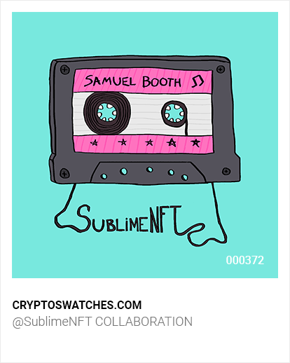 FromNullToZero's tweet photo. NFT #Giveaway by @cryptoswatches

The  @cryptoswatches had a #MusicNFT collaboration with @SublimeNFT
https://t.co/uxvctz8Jrv

All blends are gone - but we saved 2 blended NFTs to draw in 72 hours:

- like &amp; retweet
- follow @cryptoswatches &amp; @SublimeNFT &amp; @FromNullToZero
- tag 2 https://t.co/phEuj3fGrR