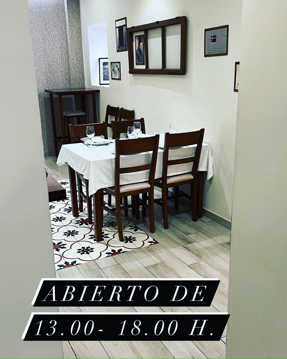 7monjas's tweet photo. 🔴| Restaurante #7Monjas abre sus puertas al público, como cada #domingo, de 13.00- 18.00 h. Reserva tu mesa y disfruta del placer de comer bien fuera de casa. #restaurantesbaza #geoparquedegranada #granadaturismo #Baza #comerenbaza . ☎️ 695163375. https://t.co/4Gqlh0kwVw
