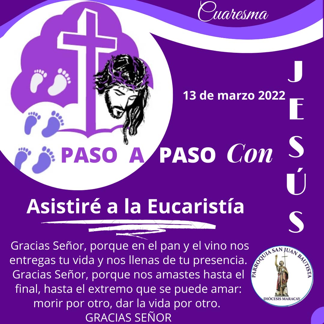 psanjuanbautis2's tweet photo. Cuaresma. Paso a Paso con Jesús https://t.co/9ZZBNhETab