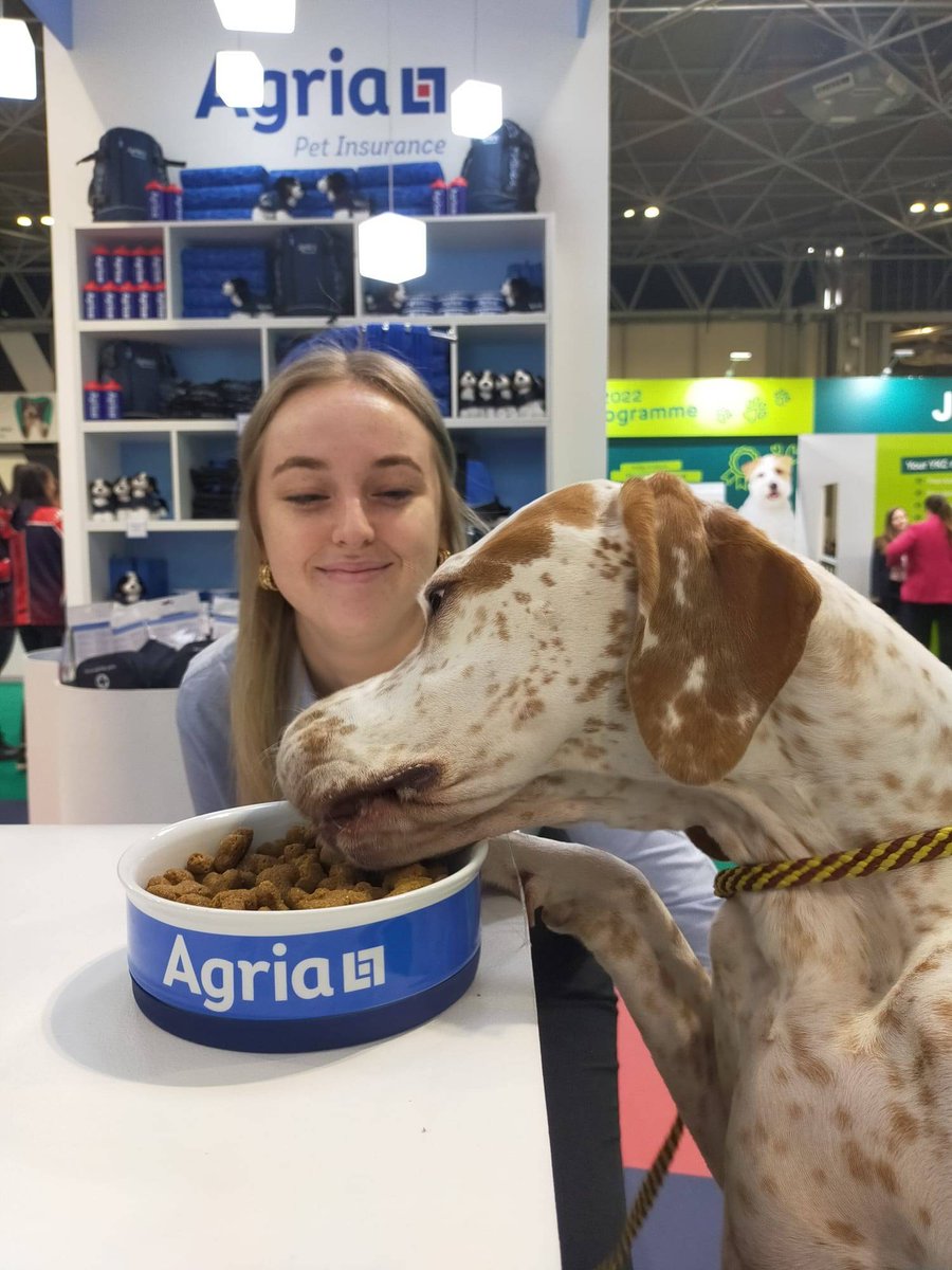 Thanks for popping over Ginny! We hope you enjoyed your breakfast! 😂 #crufts