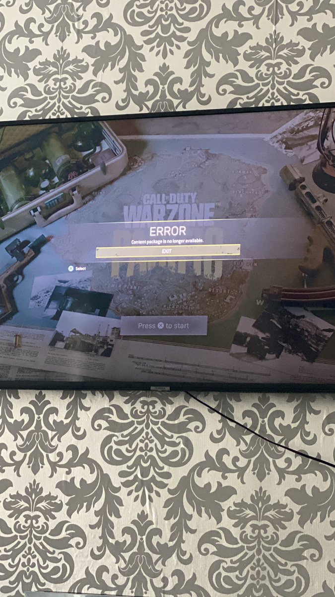 LeeNicholson99's tweet photo. @ATVIAssist, I’ve deleted and reinstalled the game twice now. Can anyone at all help with what I could do to get back on. #CallofDutyWarzone #CallOfDuty https://t.co/KevJgyIB8C