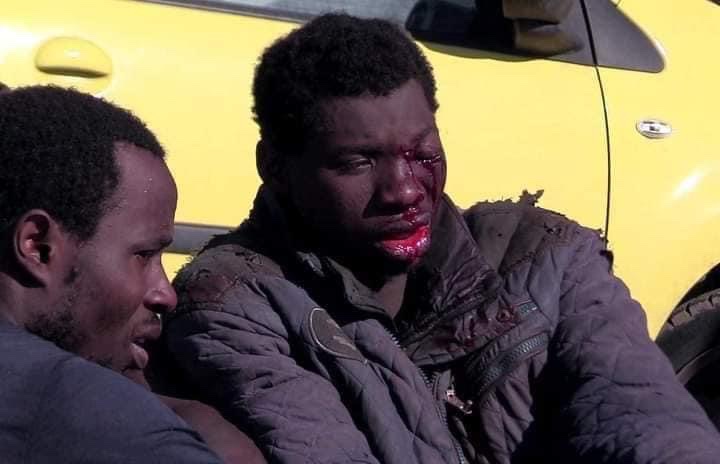 berhanetesfaz1's tweet photo. Nazism plays in Ukraine's current regime. #Africa should stand with #Russia when it invades 🇺🇦 and decimate these #US_EU-backed fanatics-Nazism. Black Africans is victims of cruel treatment and Western media are equally responsible by avoiding reporting discrimination & violence. https://t.co/5Z7IXmQEJW