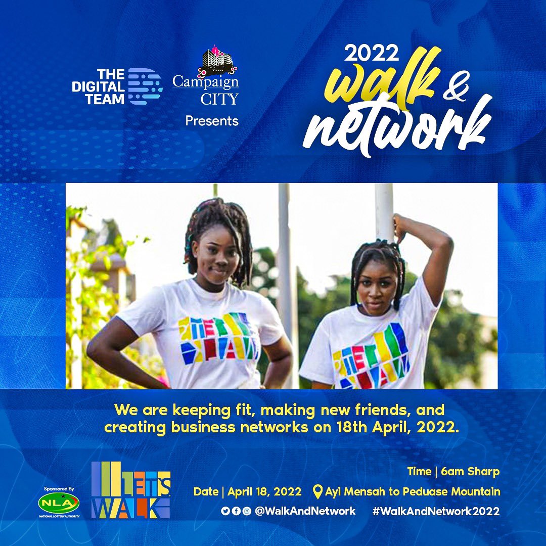 DigitalTeamGH's tweet photo. Freedom to stay ahead of the competition. Let’s get. #WalkAndNetwork2022 https://t.co/LEzNvGW05z