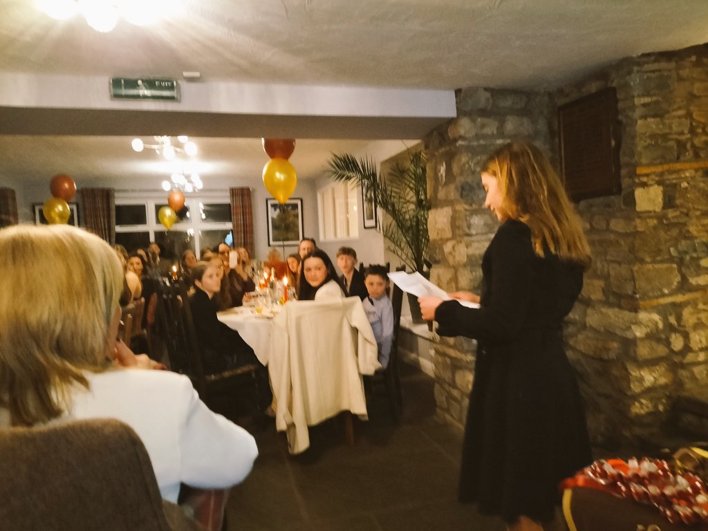 Sed_Equestrian's tweet photo. Fabulous speeches delivered by Emma (Prep Captain) & Alicia and Alice (Snr Co- Captains) #welldone. Huge thanks to Simon Buckley for being our guest speaker #topSJ. https://t.co/9wg0AKA4Ku