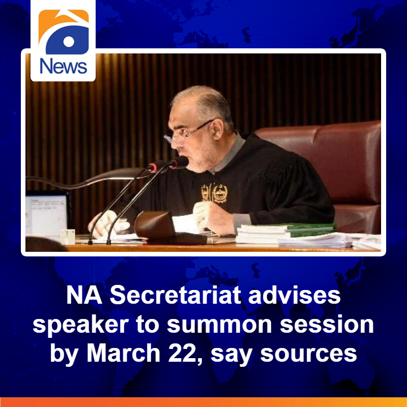 geonews_english's tweet photo. NA Secretariat says no-confidence motion against PM Imran Khan filed according to rules
Read more: https://t.co/oLcBnTKlbw
#GeoNews #Notrustmove https://t.co/bmVSzkmrtX