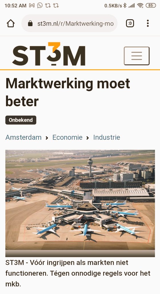 ST3MvandeSTAD's tweet photo. ST3M - De marktwerking is doorgeschoten #ST3M wil dat #stadsbestuur weer regie neemt. Dat geldt voor bedrijfsleven maar ook de #woningmarkt, #onderwijs, #zorg &amp; #cultuursector. Aan #Schiphol moeten harde regels worden gesteld
https://t.co/jwEd47vcfs https://t.co/0iIWOjeOqB