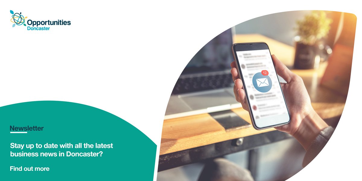 OpportunitiesDN's tweet photo. Stay up to date with all the latest business news in Doncaster?

Sign up for our weekly newsletter, delivered straight to your inbox every Wednesday.

https://t.co/zCkxb7KOih

#businessdoncaster #doncasternews https://t.co/dkOOEZH1PE