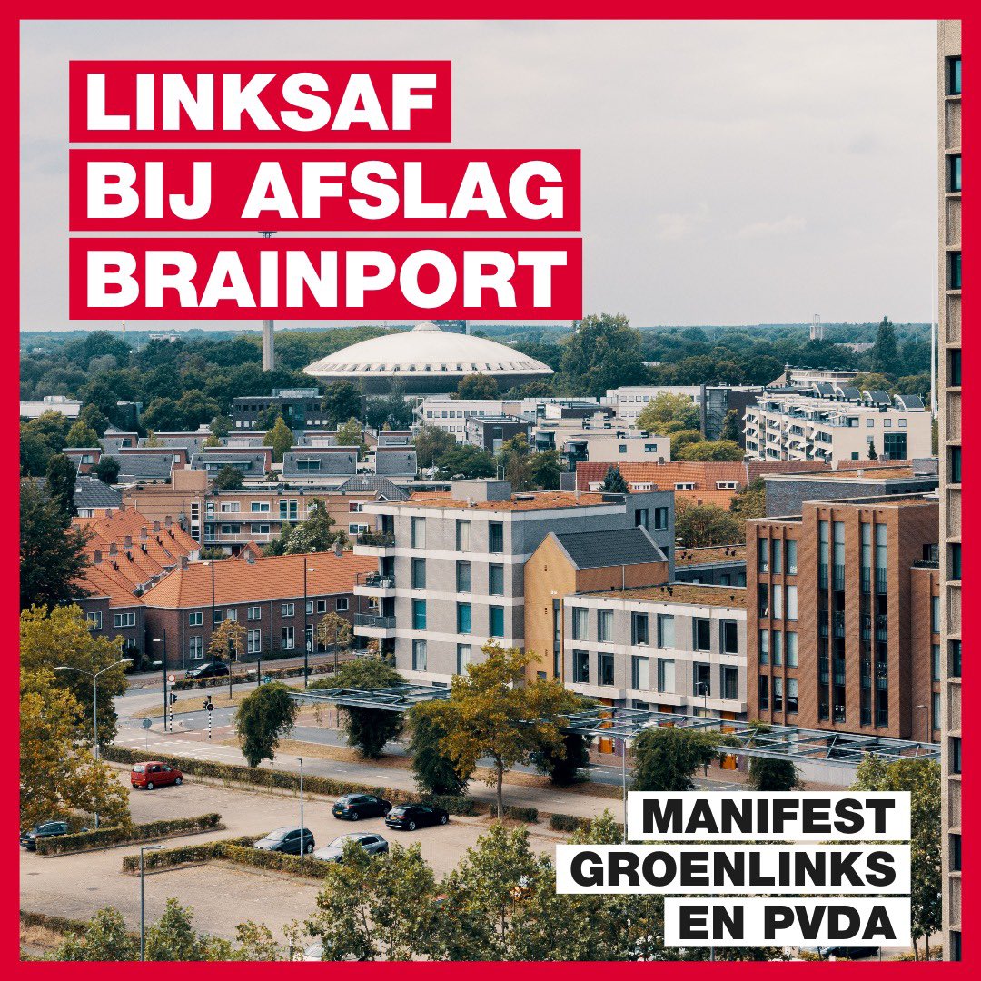💡 Het moet eerlijker in Brainport!

🍀🌹 GroenLinks en PvdA willen daarom een eerlijkere bijdrage van grote bedrijven.

💰 Die bijdrage investeren we weer in mens én klimaat.

➡️ Lees onze plannen in ons gezamenlijk regiomanifest: eindhoven.groenlinks.nl/nieuws/groenli…