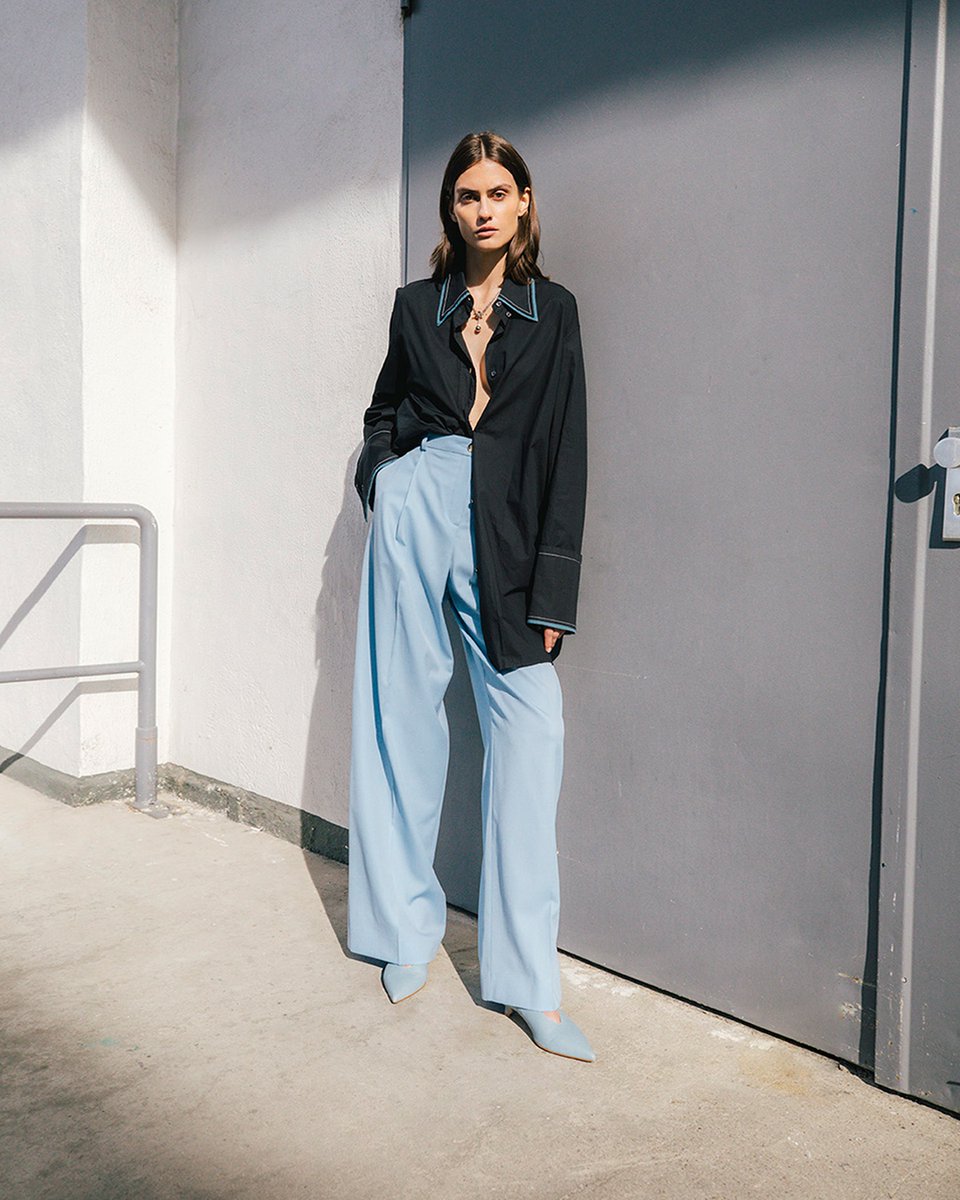 thisisaeyde's tweet photo. Brand new CLARA in blue moon nappa points to warm-weather style.

Shop at https://t.co/zObgWEJYWB https://t.co/GEB3INS23I