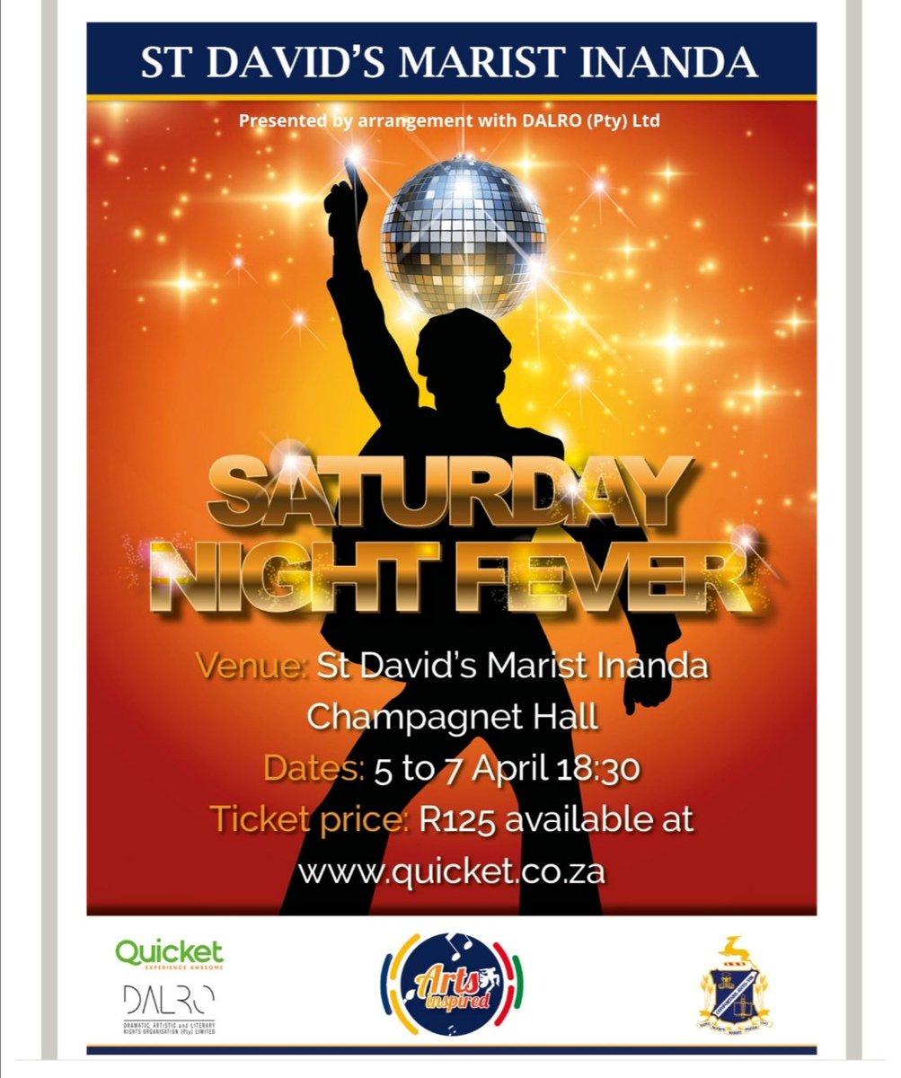 Only a few weeks left of rehearsals! @StDavids_Marist 🎉🎉🎉