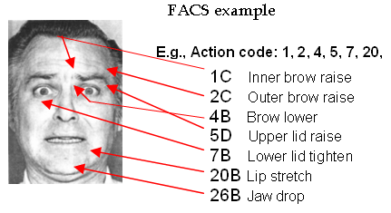 alaobeid1's tweet photo. As a marketer, I learn about FACS for product and ad tests and brand emotions. This method scans people's facial expressions and muscle movement into Action Units (AUs) to identify their mood. This relates to the issues of privacy, surveillance, and behavioral modulation. #bcm112 https://t.co/kiSJHpUHtR