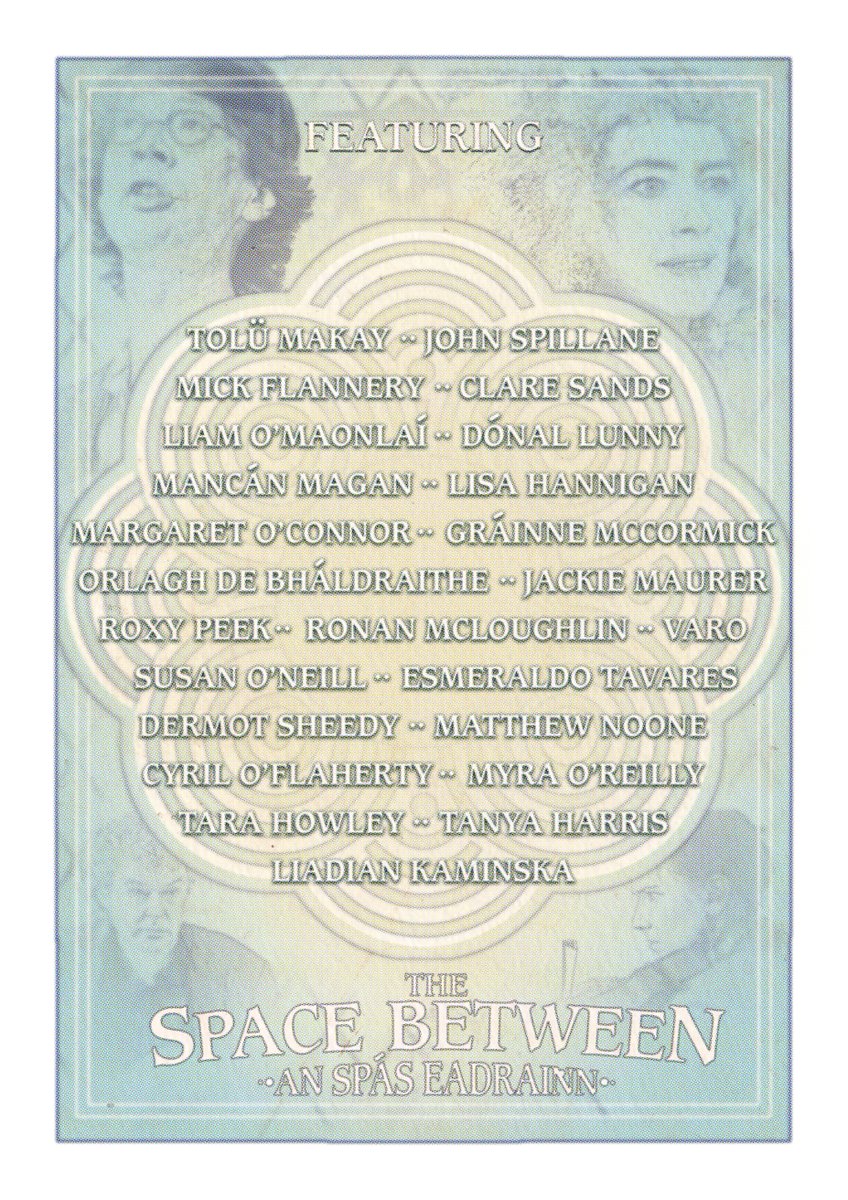 Here is a list of all the brilliant artists that took part in 'The Space Between' airs this March 18th on <a href="/TG4TV/">TG4</a> 🙏