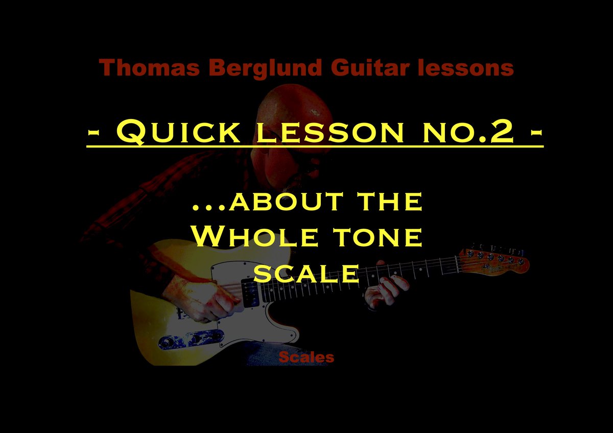 ThomasBerglund9's tweet photo. My 2nd "Quick lesson" is about the whole tone scale.
Watch the lesson here.
► https://t.co/n0vnXsHrc3
#guitarlessons #jazzguitar #shorts #quicklessons #guitar #guitarplayer #jazzy #guitartutorial #jazztutorial #jazz #guitarlearn #jazzscales #learnmusic https://t.co/91sYSX9R7p