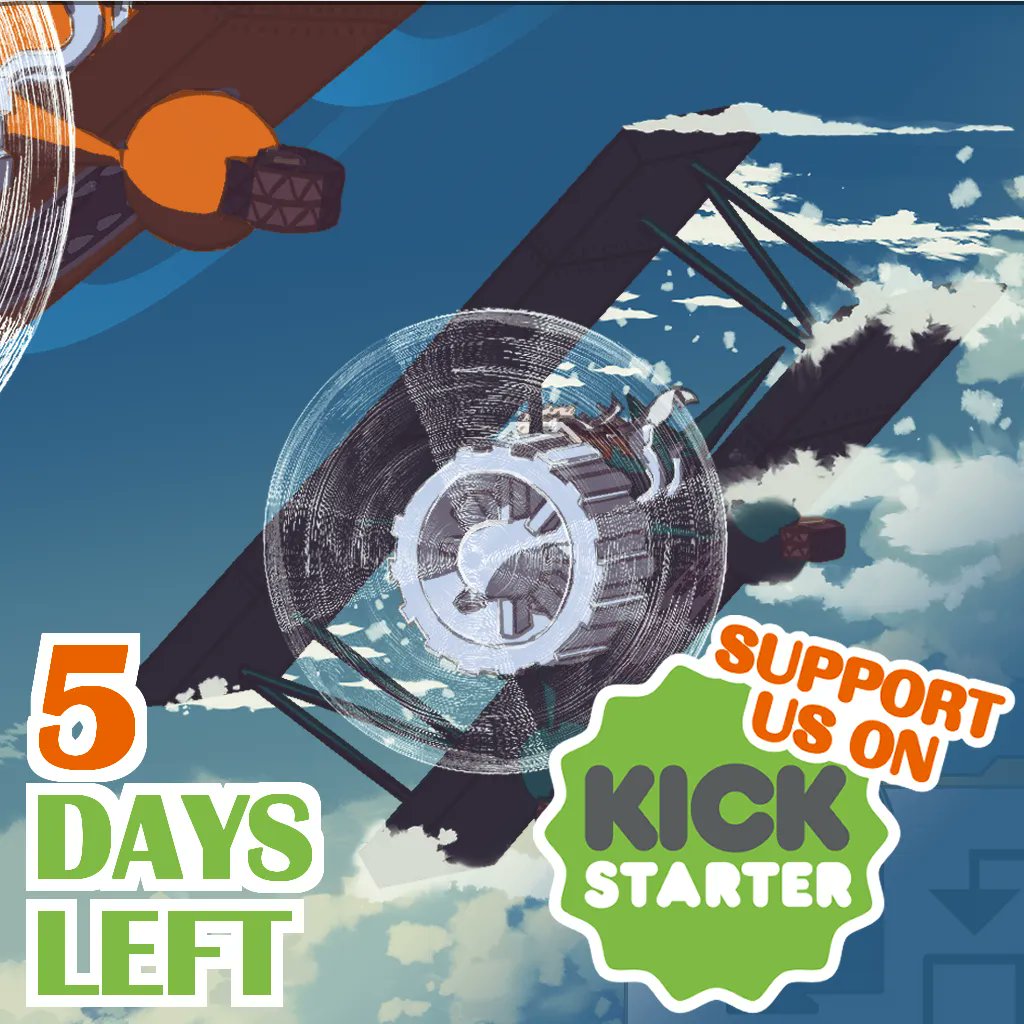 yarnmail's tweet photo. The count down is on 📣 Only 5 days left to secure your copy and make Dogfight a reality!

🎯✈️🐶 target locked 

To support our #Kickstarter checkout the link in our bio.

https://t.co/X54Kj2xDj9 https://t.co/ZMR3vh7INd