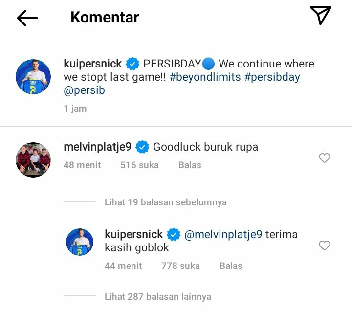 BRI_Liga1's tweet photo. Pemain lokal: "Kaka idola nih 🔥"

Pemain asing: https://t.co/WxA4gC5ceH