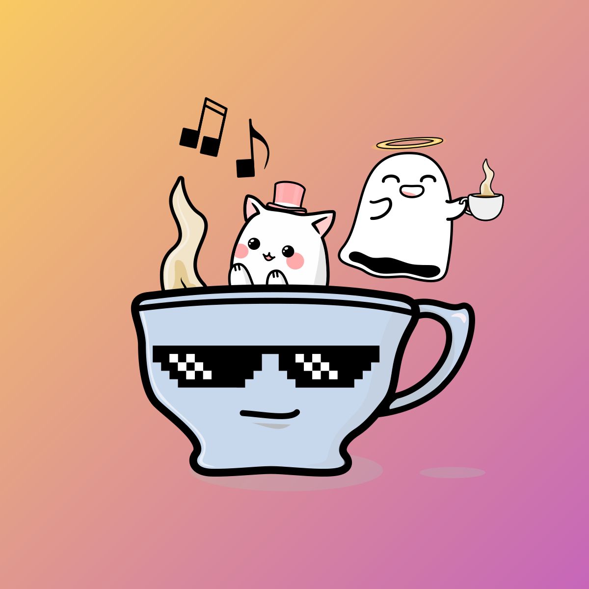 cEspresso ☕ Minting is LIVE (@celoespresso) on Twitter photo GM everybody, ☕️
What a sick combination! 🤩
The recently minted, cEspresso #491 seems to have great company 😎+👻+🐱
<a href="/ChorusOne/">Chorus One</a> <a href="/goodghosting/">GoodGhosting is now HaloFi 😇</a>
#Celo #EspressoHasArrived GM everybody, ☕️
What a sick combination! 🤩
The recently minted, cEspresso #491 seems to have great company 😎+👻+🐱
<a href="/ChorusOne/">Chorus One</a> <a href="/goodghosting/">GoodGhosting is now HaloFi 😇</a>
#Celo #EspressoHasArrived