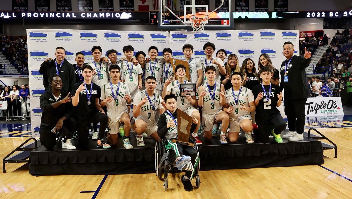 LangleyEvents's tweet photo. Congratulations to our 4 @BCSchoolSports Basketball champions. Photo credits @Rjmediadottech (Unity) and @garrettjames22 https://t.co/FHbUBcRLxl