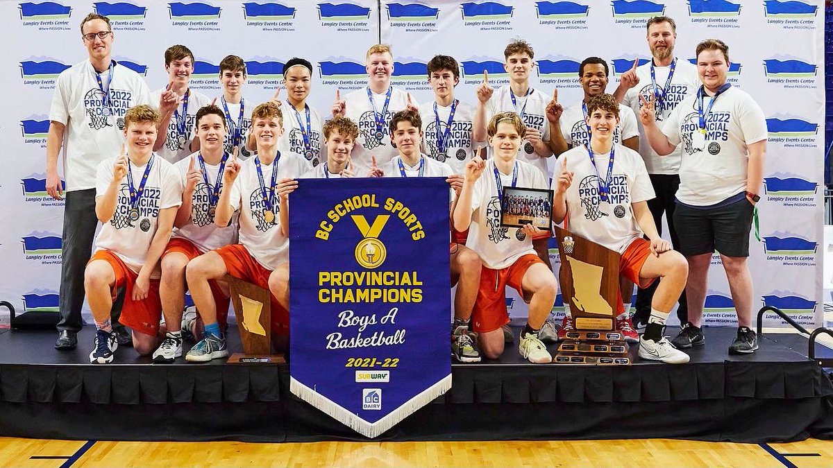 LangleyEvents's tweet photo. Congratulations to our 4 @BCSchoolSports Basketball champions. Photo credits @Rjmediadottech (Unity) and @garrettjames22 https://t.co/FHbUBcRLxl