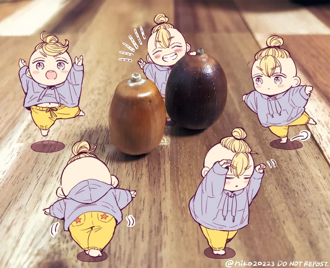 どんぐりの舞まとめ🌰
(リンドゥーもやってくれたよ)
#きょうのどんぐり
#つよつよランちゃんとリンドゥー 