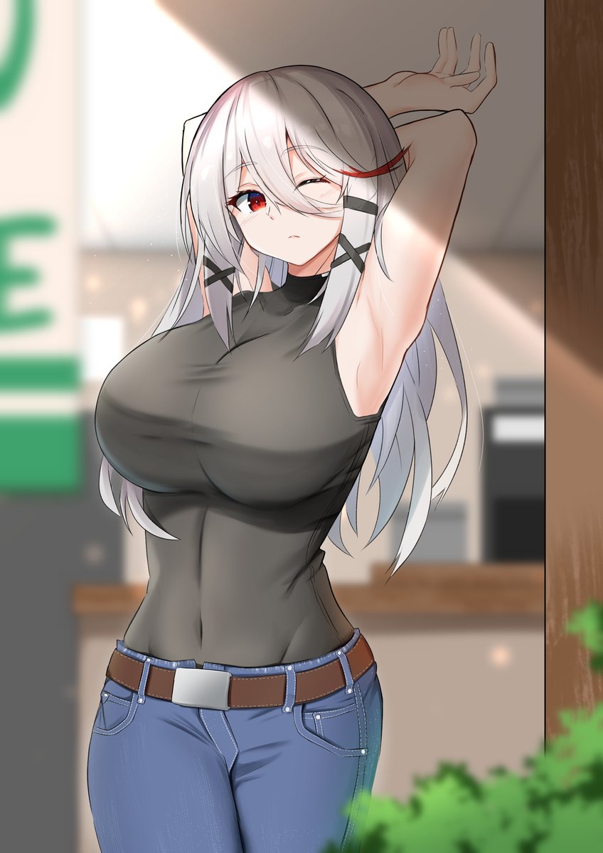 プリンツ・オイゲン(アズールレーン) 「#絵柄が好みっていう人にフォローされたい 」|Yakのイラスト