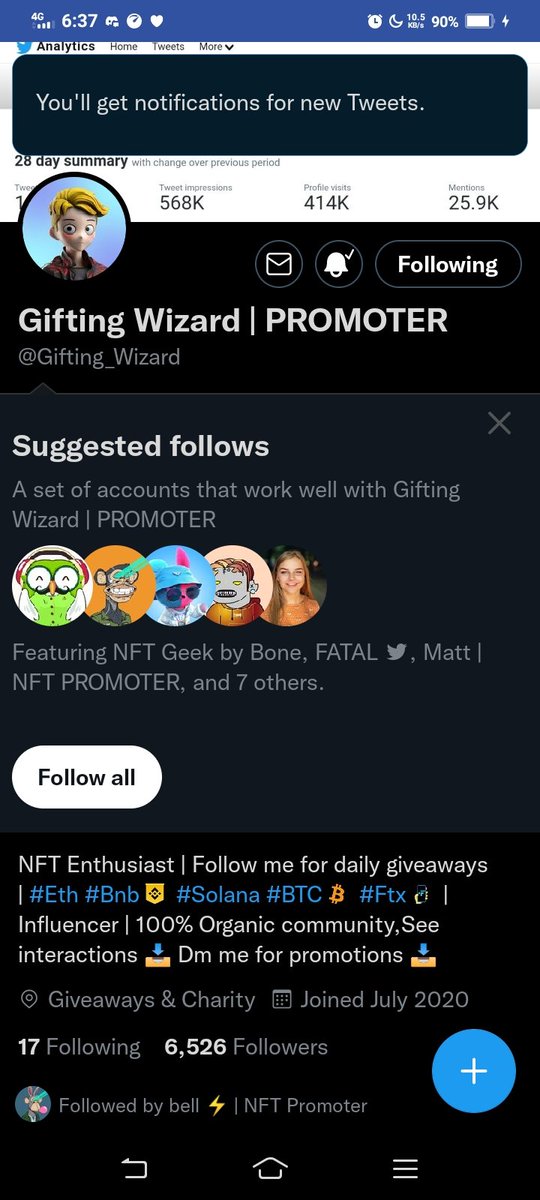 MiccoSayago's tweet photo. @bellcrypto_ @Gifting_Wizard Done
0x850A975d6947ddabA0d18B0d460376384d4f6C29 https://t.co/aRQpWLaqMw