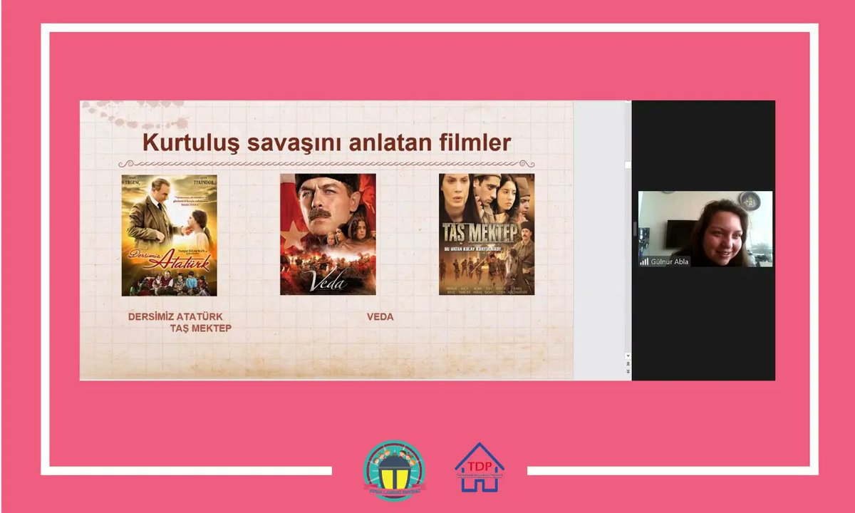 Herkese merhaba! 😇
Bu haftaki etkinliğimizde çocuklarımıza Kurtuluş Savaşı'nı ve kahramanlarını anlattık, izleyebilecekleri filmler önerdik. Etkinliğimize katılan bütün gönüllülerimize teşekkür ederiyoruz. ♥️

#iyikitdp #bilkentuniversity