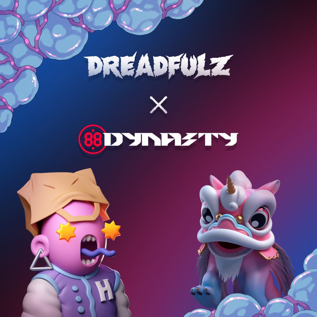 88 Dynasty (@88dynastynft) on Twitter photo 88 Dynasty x Dreadfulz  😈 
5 x 88 Dynasty WL
5 x Dreadfulz WL
🩸 Follow  <a href="/88DynastyNFT/">88 Dynasty</a> & <a href="/DreadfulzNFT/">Dreadfulz</a> 
🩸 Like + RT
🩸 Tag 3 Friends
#NFT #NFTGiveaway 88 Dynasty x Dreadfulz  😈 
5 x 88 Dynasty WL
5 x Dreadfulz WL
🩸 Follow  <a href="/88DynastyNFT/">88 Dynasty</a> & <a href="/DreadfulzNFT/">Dreadfulz</a> 
🩸 Like + RT
🩸 Tag 3 Friends
#NFT #NFTGiveaway